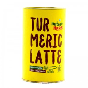 NutreeHerb Turmeric Latte 100g Natural Herbal Drink with Turmeric and Spices